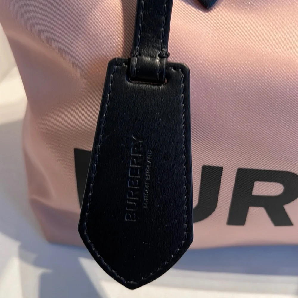 - BURBERRY Nylon Logo Small Ardwell Tote - Picture 6 of 10